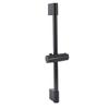 Shower Slide Bar Round Metal Handheld Shower Sliding Bar with   Shower Head Holder for Bathroom 40cm