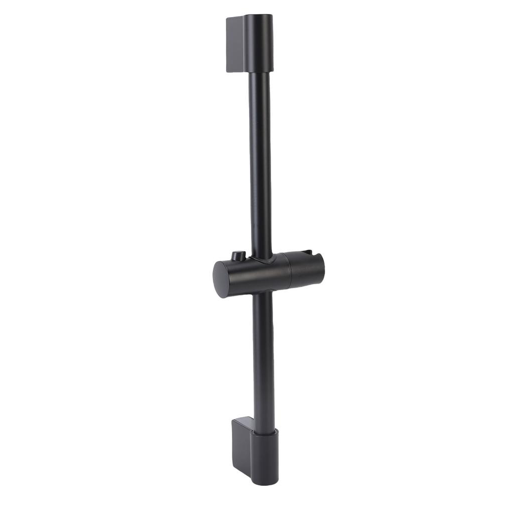Shower Slide Bar Round Metal Handheld Shower Sliding Bar with   Shower Head Holder for Bathroom 40cm