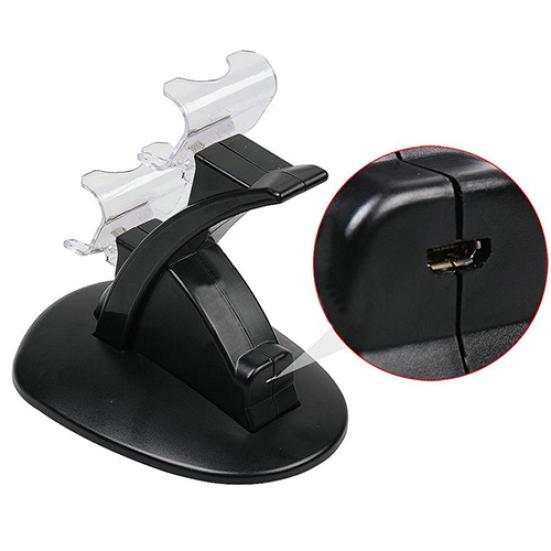 Fast Charger Dock Charging Stand for Dual USB Sony PlayStation PS4 Controller