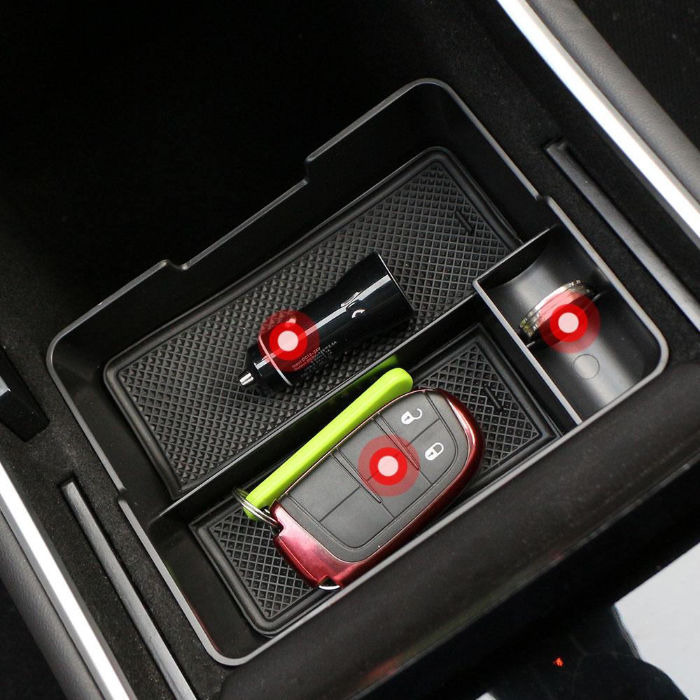 Car Central Armrest Storage Box for Tesla Model 3 2017 2018 2019 2020 Storage Box Stowing Tidying Auto Accessories Non-Slip