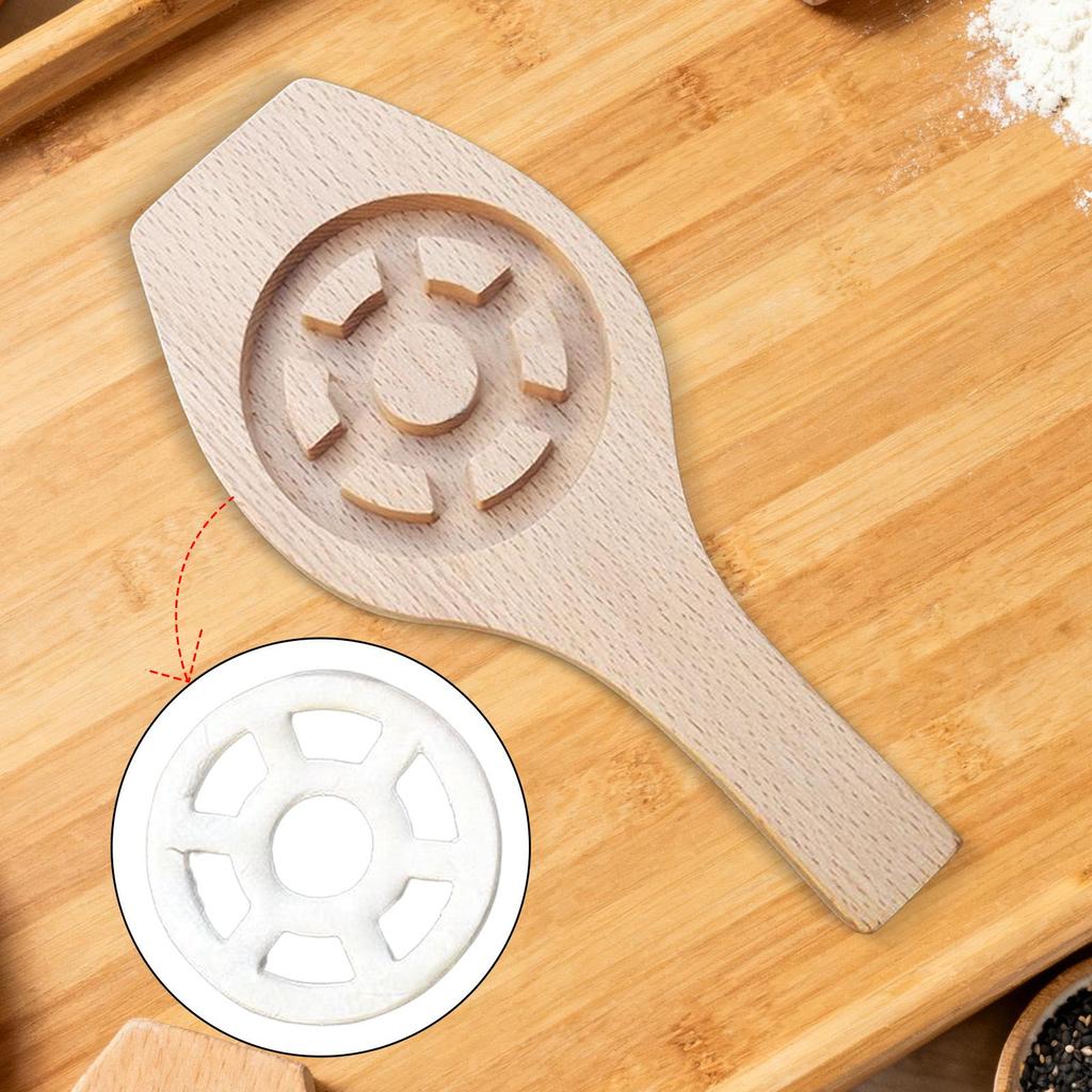 Wooden Pastry Model Donut Maker Family Biscuit Cook Kitchen Gadget Men Women