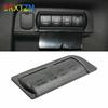 Black ABS Car Seat Adjust Switch Panel Cover Protect Lid For Ford Explorer 11-18