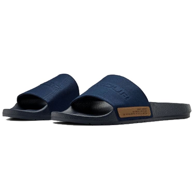 Under Armour Core Remix Canvas Simple Slippers Men Footwear Blue 3022739-401