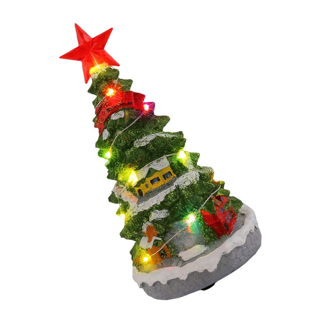 Musical Christmas Tree Lighted Christmas Tree Music Box Christmas Table Centerpieces Decorations Gift for Women Girls