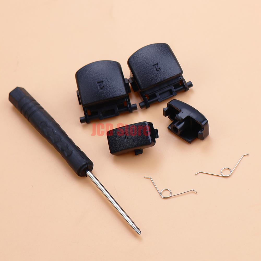 JCD For PS3 Controller L1 R1 L2 R2 Trigger Buttons Conductive Rubber Button Repair Parts ABCD