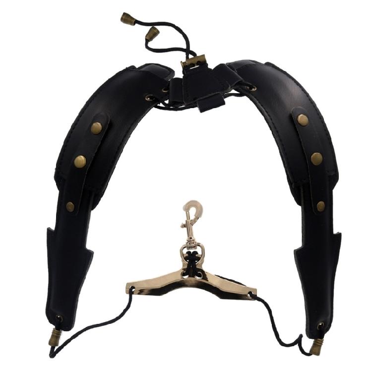 Saxophone Strap, Saxophone Harness Shoulder Strap Soft Sax Holder with Firm Hook 1