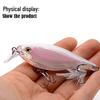 Wide Lip Floating Minnow Lure 8.5CM, 12.3G Rattle Hard Bait
