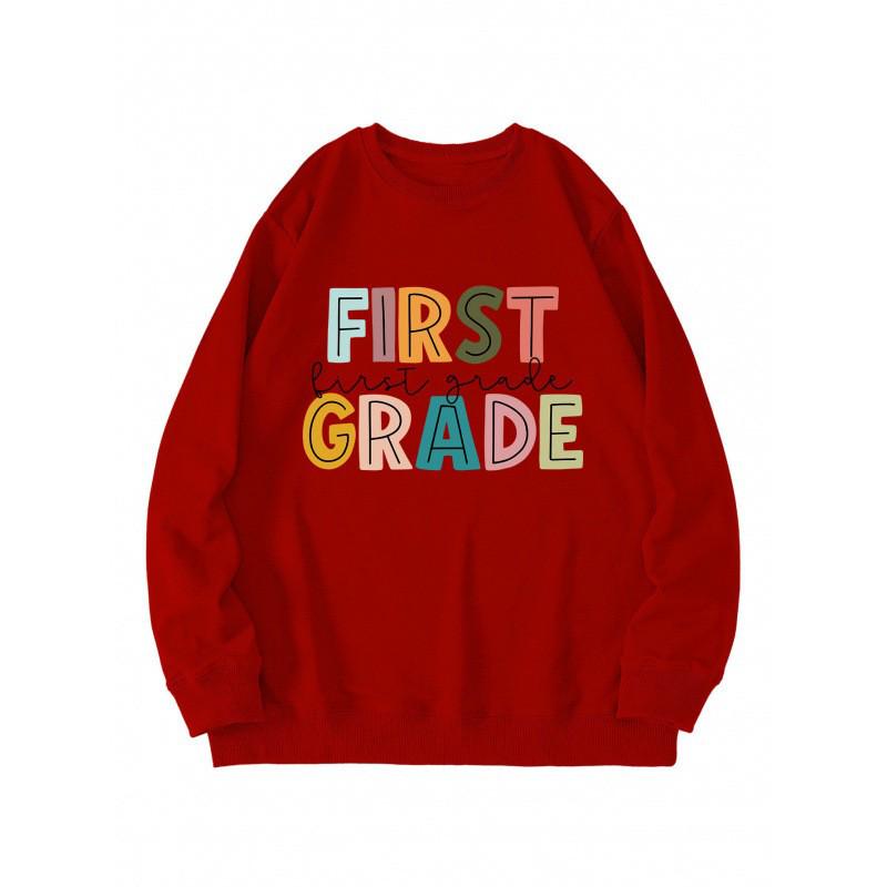 Women's European & American Fashion Round Neck Hoodie - Autumn/Winter Long Sleeve, In Stock