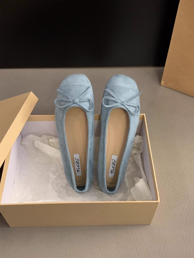 French small fragrant silver single shoes women's shoes spring and autumn 2025 new summer flat small red gentle evening shoes