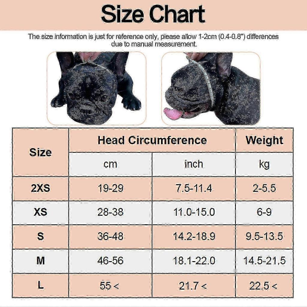 Training Muzzle for Short Snout Dogs - Drinkable Mesh Design