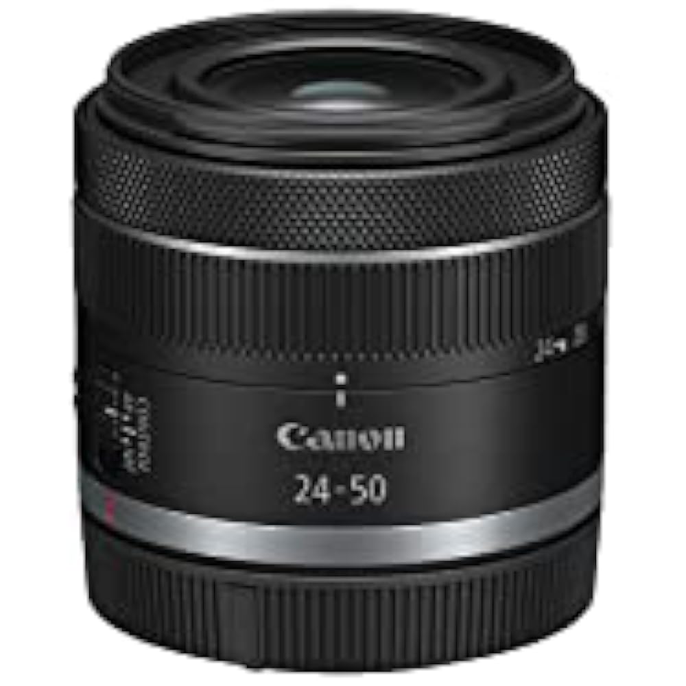 The Canon RF24-50mm F4.5-6.3 is an STM for Canon Full Frame Mirrorless RF Mount Cameras Wide Angl...