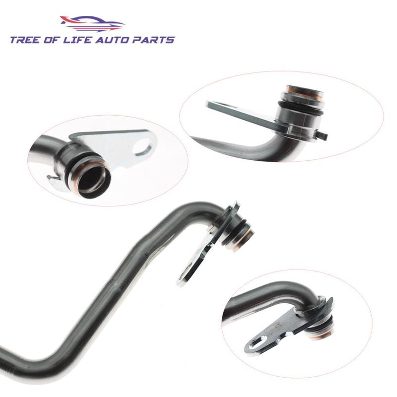 Țeavă de retur ulei turbocompresor Furtun BB3Q6K677AB Pentru FORD RANGER T6 MK3 2.2 TDCI DIESEL 1721339 BB3Q-6K677-AB BB3Q 6K677 AC