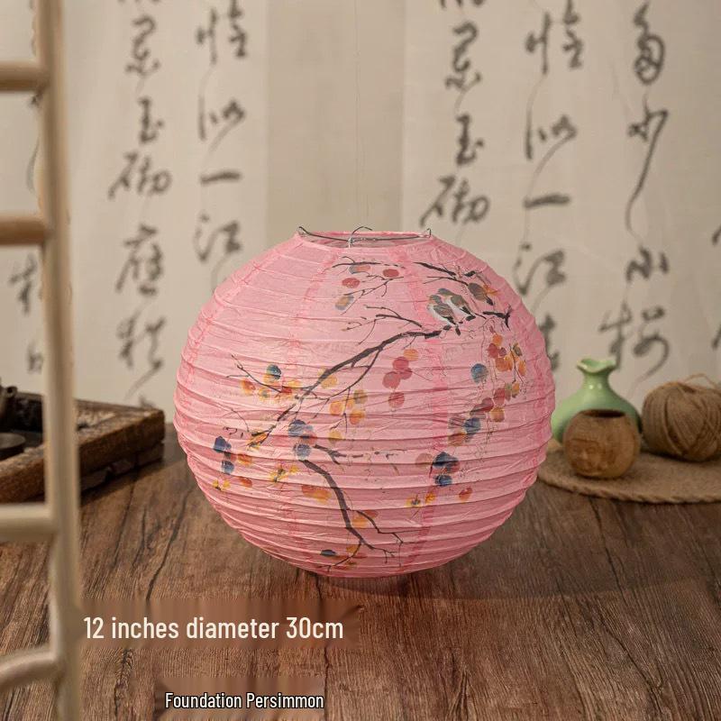 2025 Chinese Style Red Lantern: Dragon Boat & Mid-Autumn Festival Decorative Pendant with Luminous Design for Spring Festival & National Day.