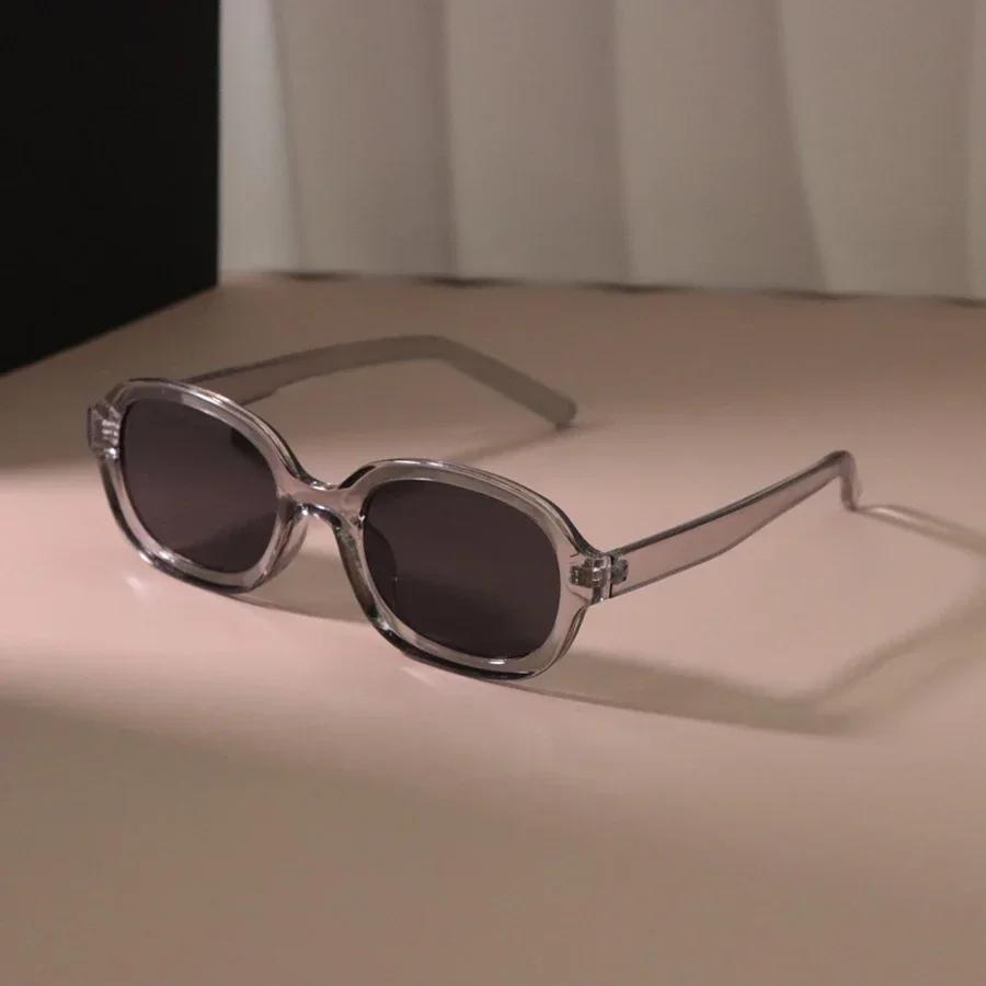 Oval Retro Sunglasses Women Men Designer Fashion Personality Vintage Sun Glasses Female Male Punk Mirror Travel Oculos De Sol