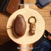 Top Grain Leather Car Key Cover for BYD Qin, Song, & Tang - Retro European/American Style