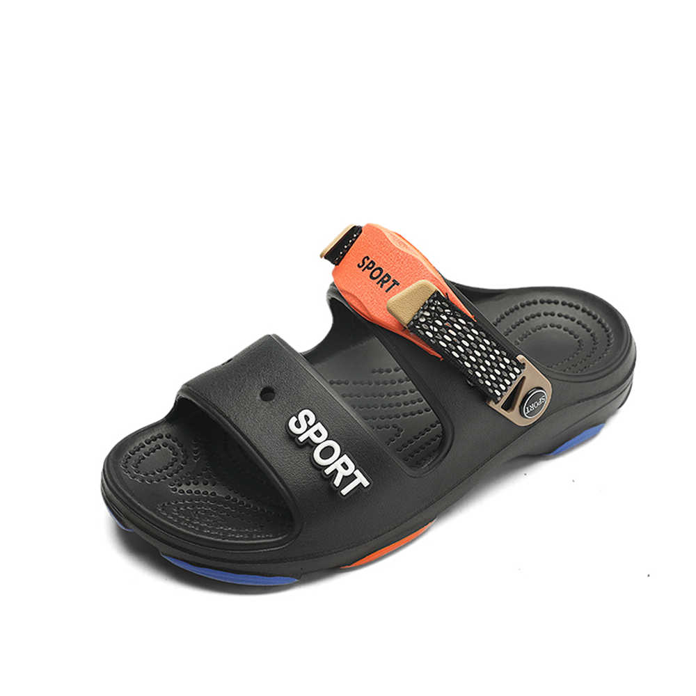 Fashion Beach Bath Slip On Breathable Sneakers For Men White Man Sandal Shoes Men's Slippers Funny Sport High End Trendy On Offer
