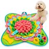 Pet Slow Feed Puzzle Mat: Anti-Choke Sniffing and Foraging Toy for Dogs and Cats