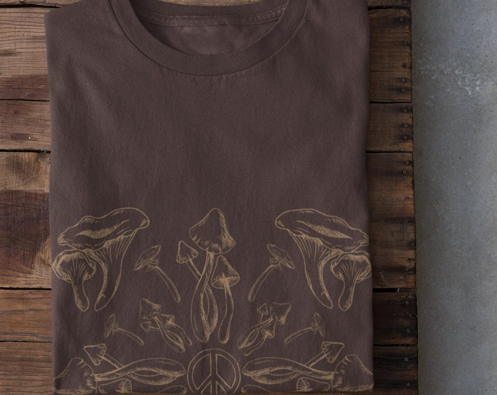 Grunge Clothing, Grunge, Fairy Grunge Clothing, Alt Clothing, Grunge Fairycore, Grunge Shirt, Goblincore Clothing, Mushroom Tshirt 3XL