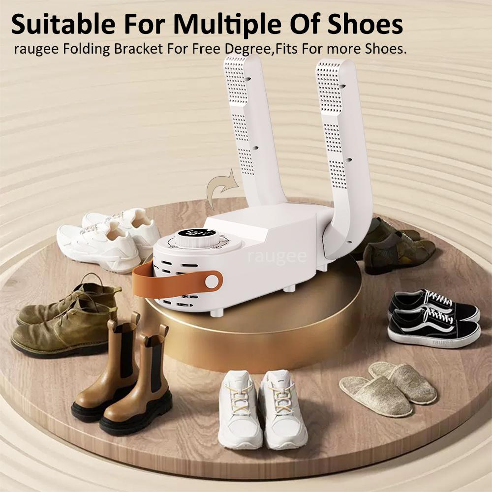 Electric UV Shoe Dryer Foldable Sterilization Shoes Dryer Machine For Socks Boots Gloves Quick Fast Shoe Drying Warmer Heater