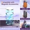 Electroplate Glitter Case For iPhone 16 15 14 13 12 11 Pro Max Plus For Magsafe Wireless Charge Bumper Cover With Lens Protector