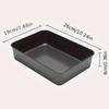1Pc Nonstick Cake Pan Rectangular Casserole Pans Casserole Baking Pan Lasagna Container Carbon Steel Baking Pan