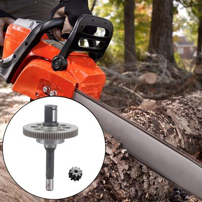 Metal Gear Pinions Assembly With Shaft For Lawn Mower 4-8 Inch Electric Lithium Chainsaw Brushless Motor Power Tool