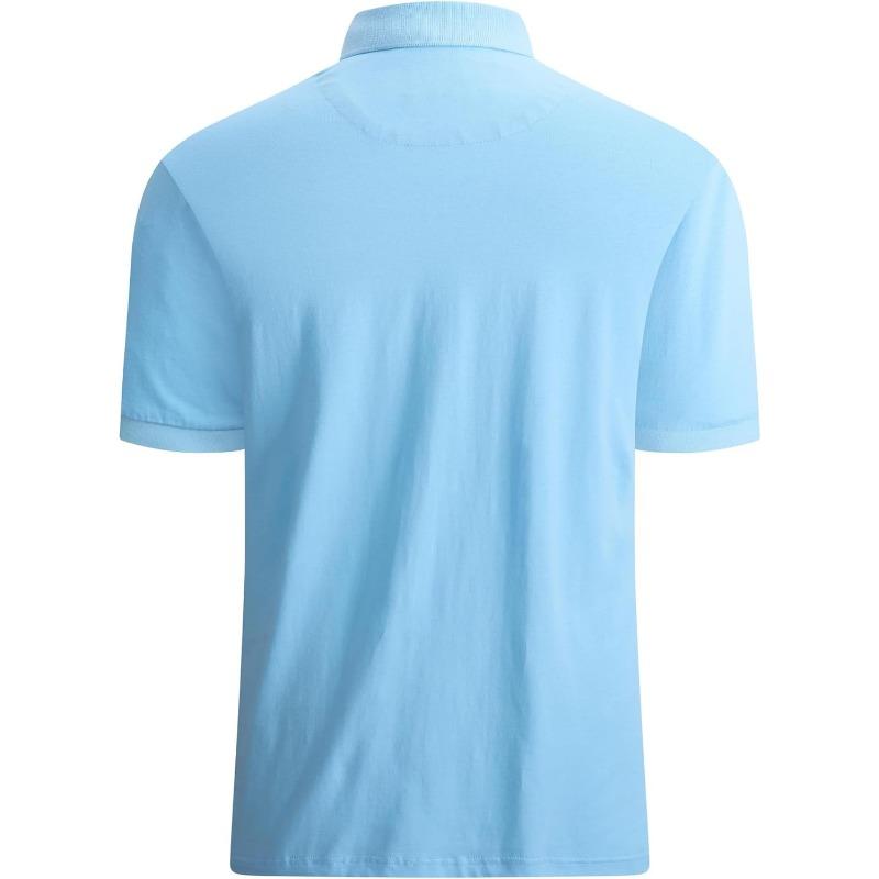 Mens Polo Shirts Short Sleeve Regular Fit Fashion Designed Shirt