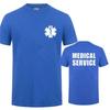 EMT Paramedic Emergency Medical Services T Shirt Men Casual T-shirt Short Sleeve Mans Cool Tops Man Cotton Short Sleeve Summer