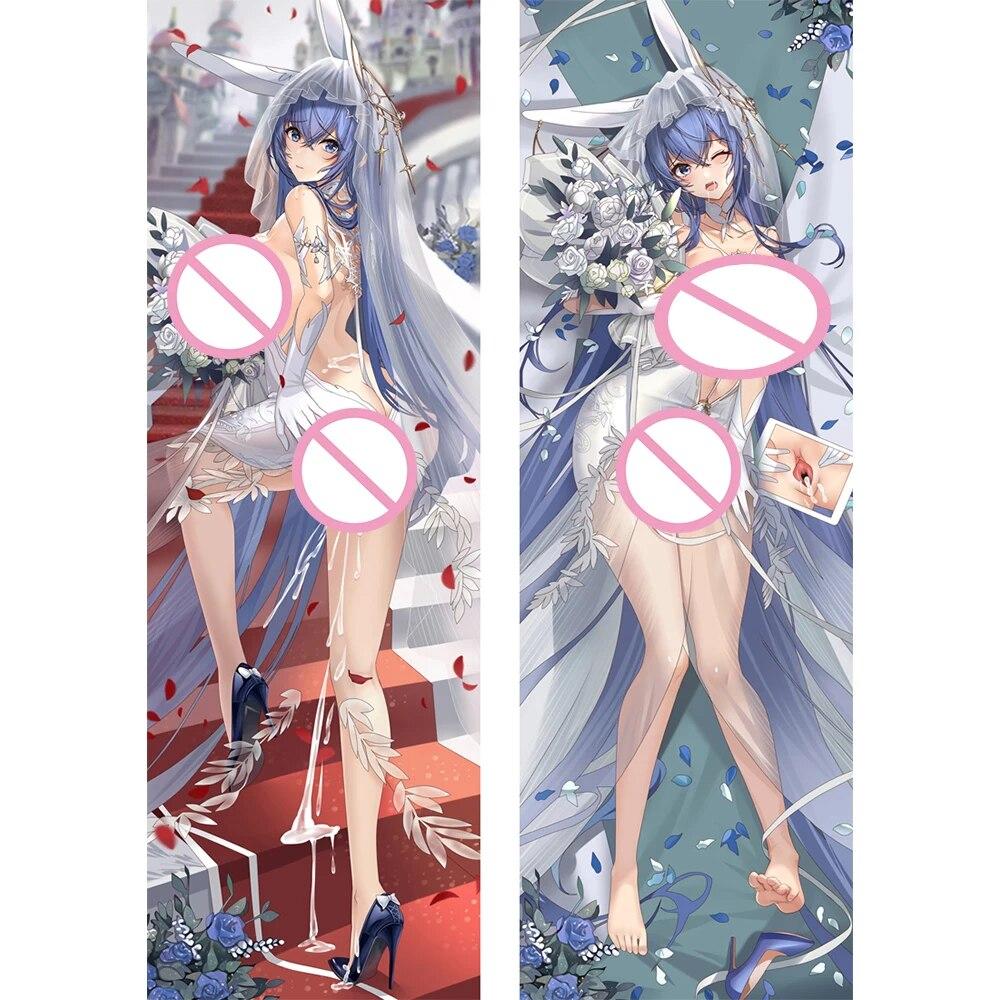 Sexy Dakimakura Game Azur Lane Pillow Case Hugging Anime Body Pillow Cover 2WAY Peachskin Otaku Cosplay Pillowcase