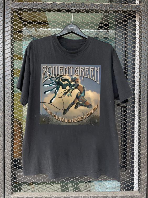 Soilent Green Inevitable Collapse in the Presence T Shirt Full Size S-5XL Unisex T-Shirt XXXXL