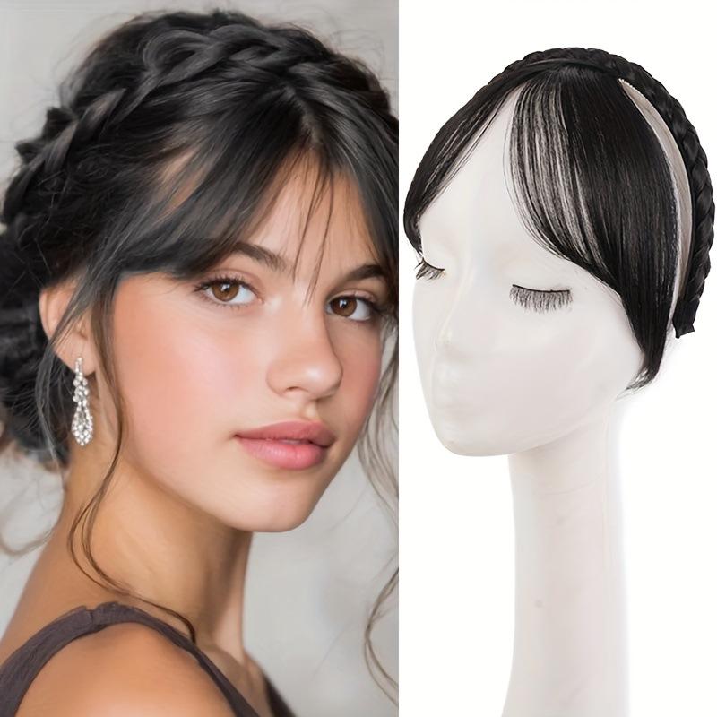 1 pezzo Fascia per Capelli Intrecciata Vintage, Elastico Carino Multifunzionale, Fascia per Capelli da Donna, Accessori da Casa per la Bellezza delle Donne, Regalo