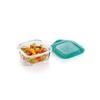 Panier-repas Carré - Luminarc - Keep'n Lagon - 380 Ml - Bicolore Turquoise - 6 Unités