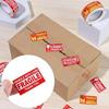 250Pcs Fragile Warning Sticker Roll Handle With Care Keep Shipping Express Label Useful Tag