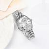 BUREI Women's Watch Japanese Quartz Analog Waterproof Diamond Dial Stainless Steel Business Ladies Watch Popular Stylish Cute Female Gift women watch