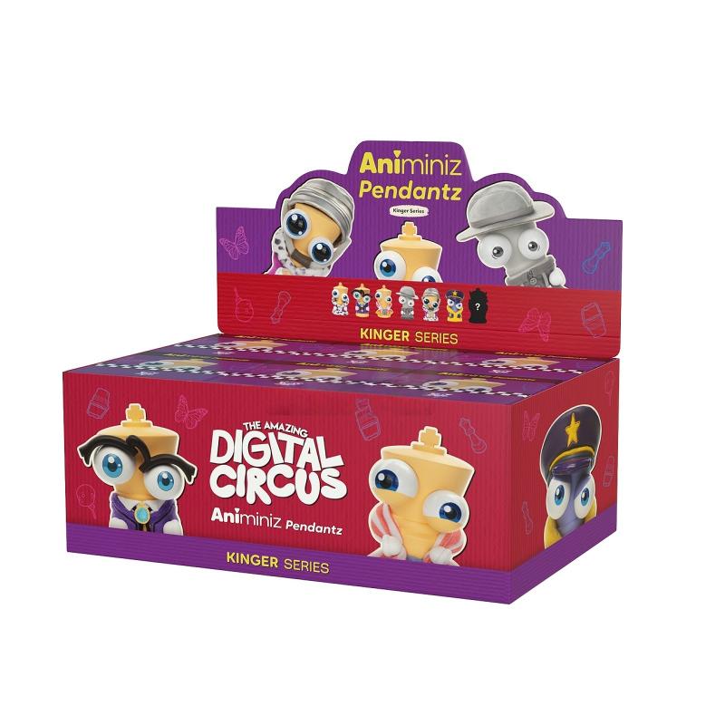 Digital Animiniz Series Collection Blind Box - Pomni Jax Ragatha Gangle Doll Glitch Toy for Birthday Gift