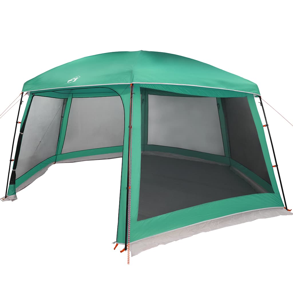 Pool Tent with Removable Canopy and Mesh Walls Sea Green 618 x 532 cm