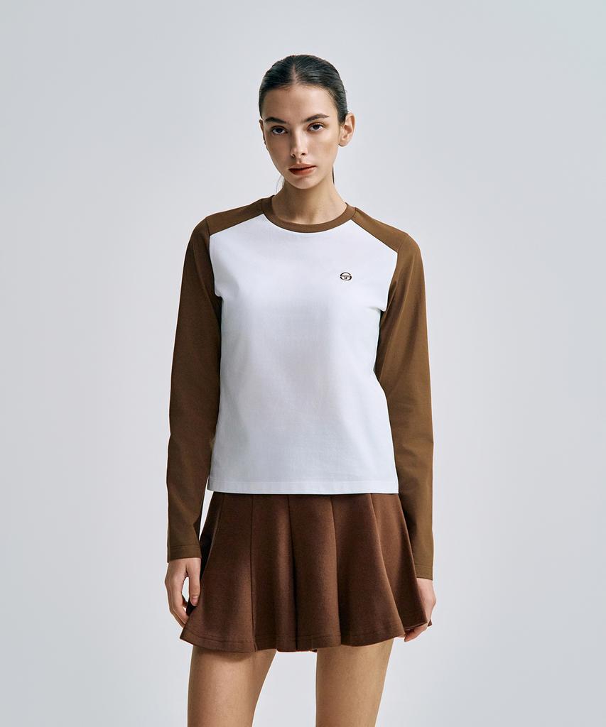 SERGIO TACCHINI W Cool Match Color Block Long Sleeve T-Shirt