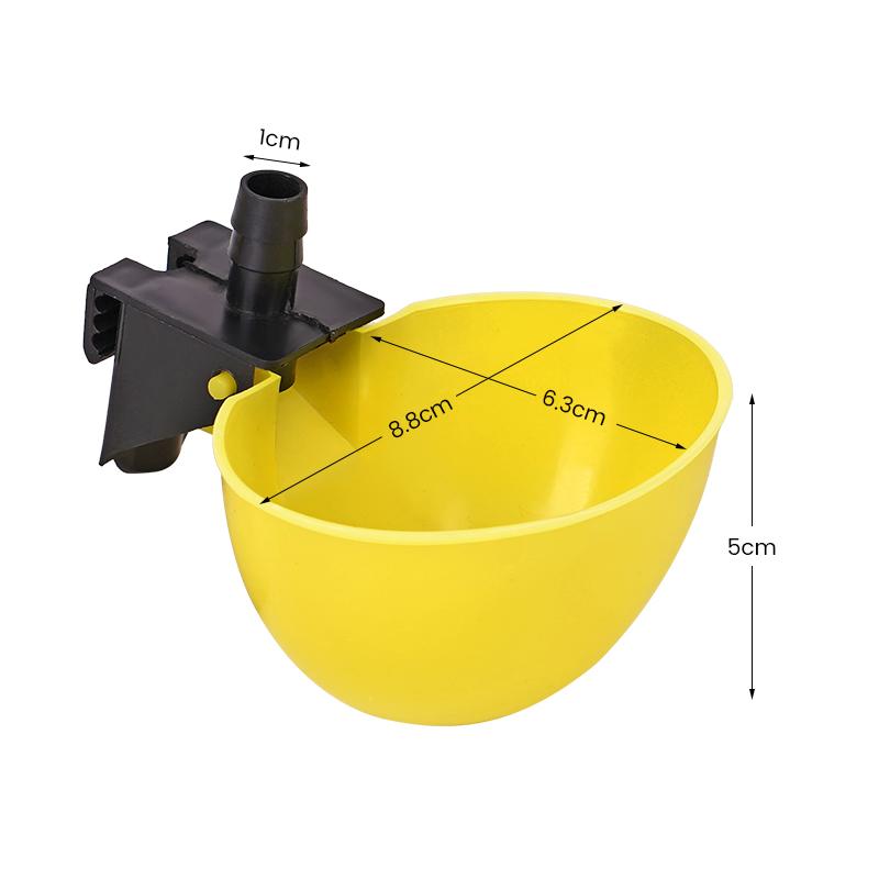5/10/20 Stück Automatischer Geflügel Vogel Hühner Wasser Tränke Napf Geflügel Hühner Trinknapf 9,5mm Durchmesser Geflügel Tränke