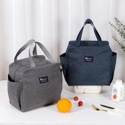 Large Capacity Cooler Bag Oxford Portable Zipper Thermal Lunch Bags Insulated Freezer Bag Camping Picnic Bag
