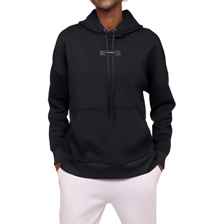 

Свитшот с капюшоном и логотипом Lg Sleeve, женский, черный 1WE11790553 S