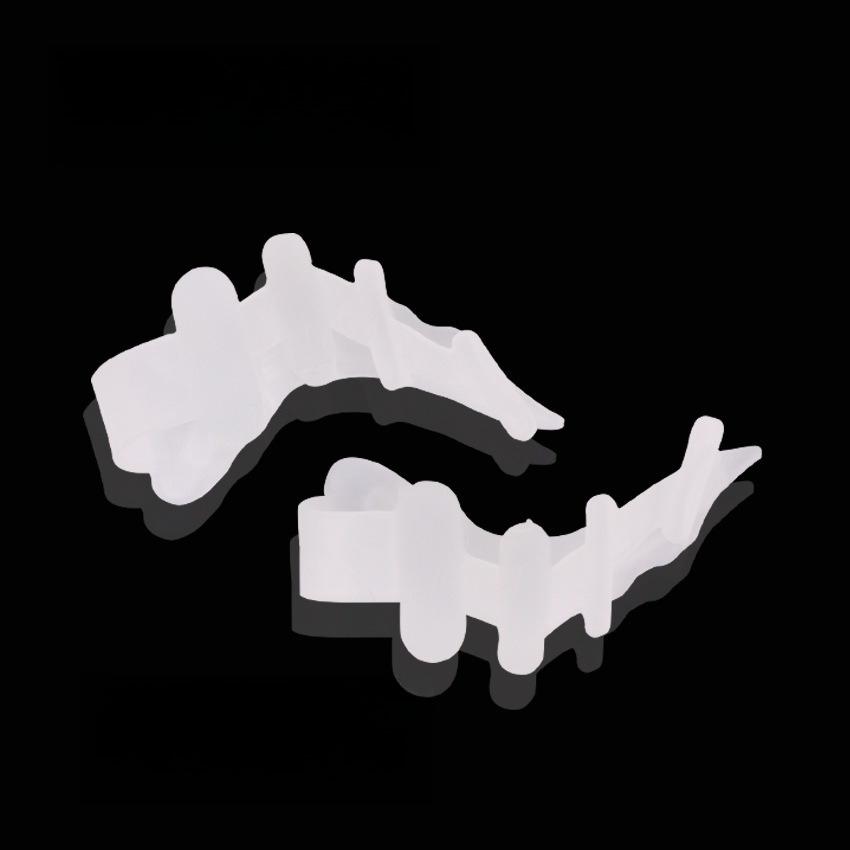 2pcs Ultra‑Soft Bridge‑Style Toe Separators, Wearable Anti‑Friction Toe Spacer Cushion for Men Women Daily Foot Care