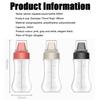 5 Hole Squeeze Bottles Condiment Bottles With Nozzles Ketchup Mayonnaise Squeeze Bottle Honey Dispenser Kitchen Supplies