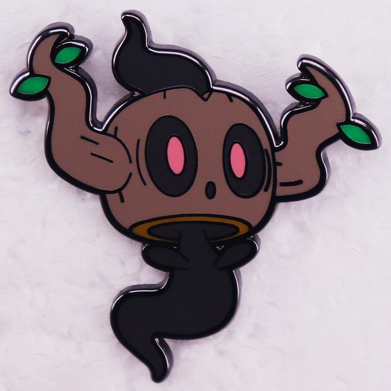Pokémon Tree Spirit Anime Character Badge