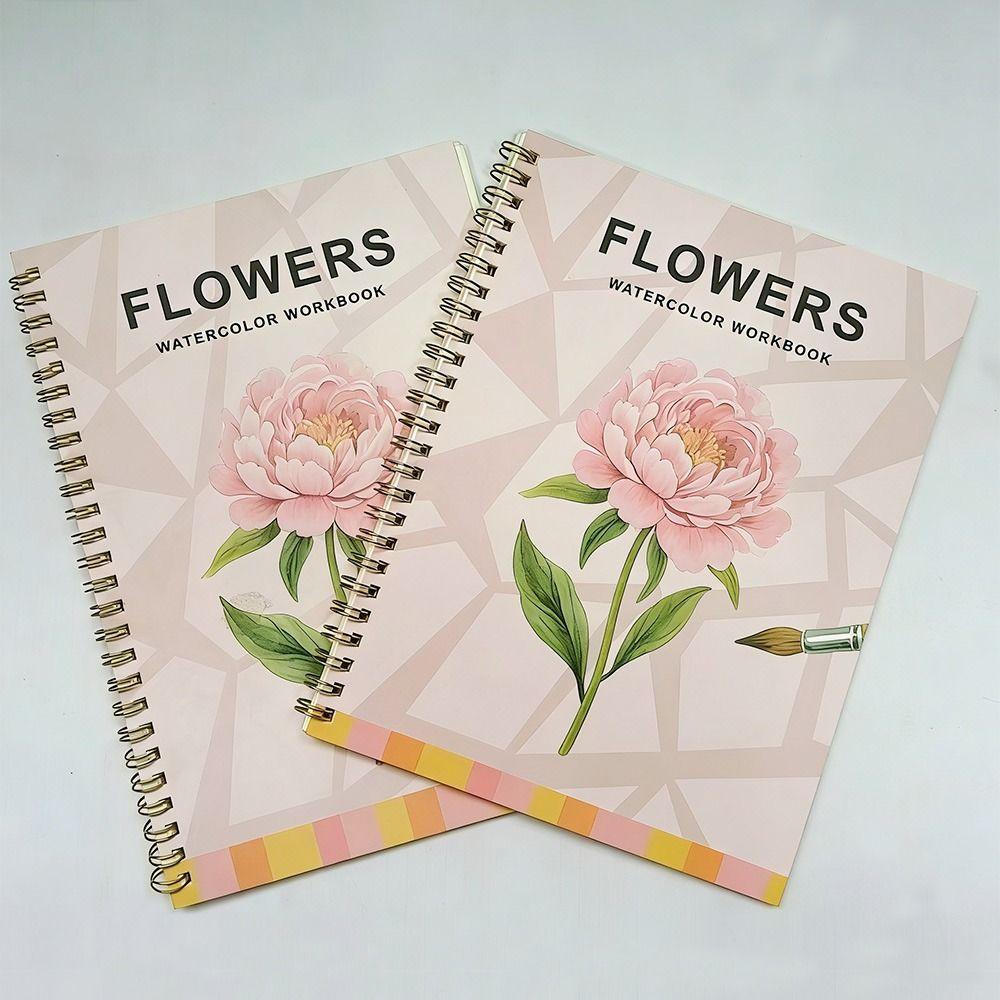 Beginner-Friendly Watercolor Workbook DIY Art Learning Guide Watercolor Workbooks Coloring Book Art Painting Supplies