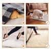 12/24PCS Reusable Double Sided Rug Gripper Tape Adhesive Non-Slip Rug Pad Tape Stickers Washable Area Rug Pad Carpet Tape