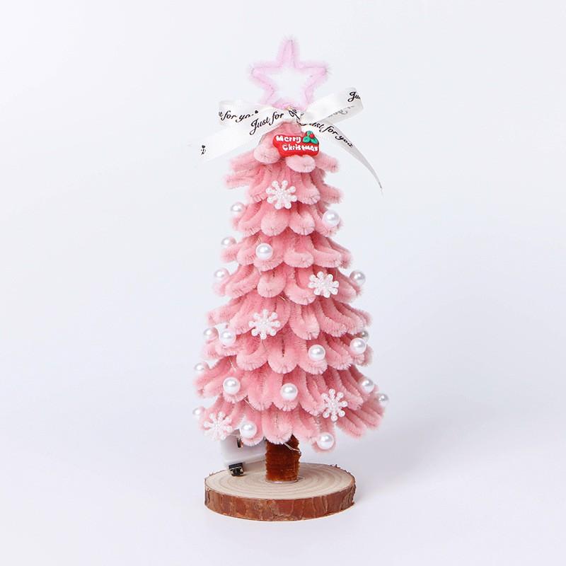DIY Twist Stick Christmas Tree Kit - Stress Relief Plush Toy Gift Teens Adults