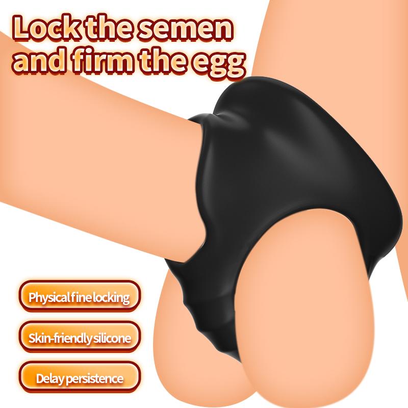 Anneau pénien en Silicone retarde l'éjaculation Super petite Cage de chasteté anneau de pénis réglable Scrotum Cockring jouet sexuel masculin pour hommes