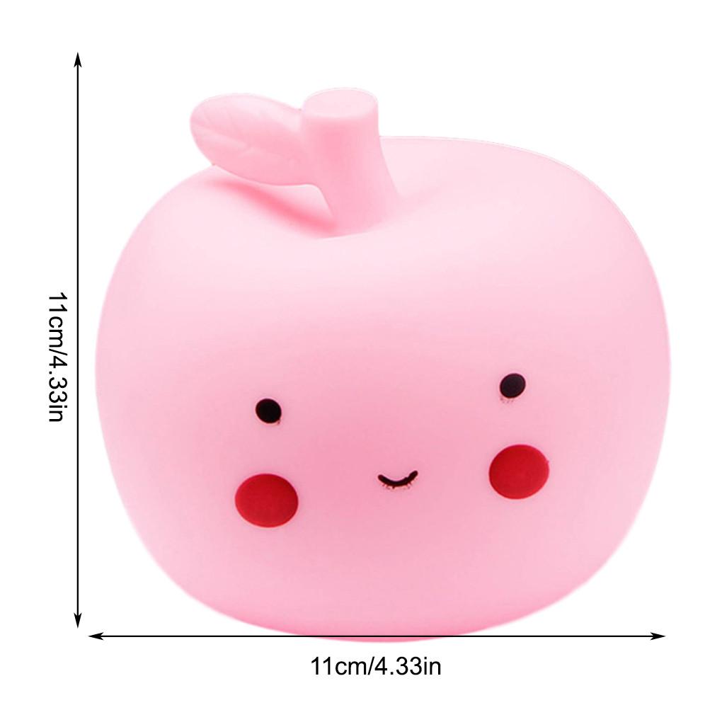 Night Light Baby Nursing Feeding Lamp Adorable Soft Light Silicone Night Lamp Home Decoration
