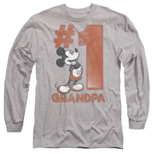 Disney Unisex Adult Number 1 Grandpa Mickey Mouse T-Shirt