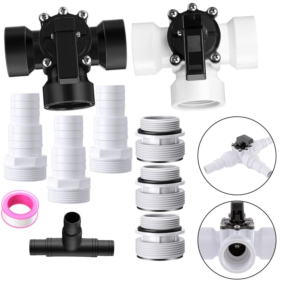 For Pool Equipment 1 1 4 Swimming Pool Diverter Valve Pool Filter Converter Adjustable Stop Function Convenient Replacement